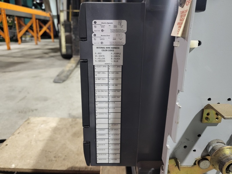 2500 Amps, ABB Power Break, SSD25B325, 3-pole circuit breaker, 600 Volts - Image 8