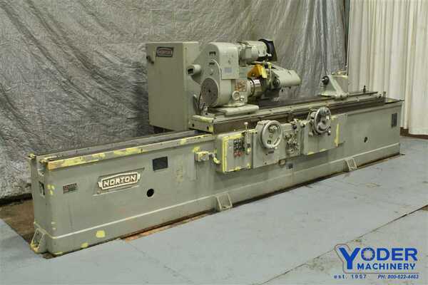 14" x 72" Norton #U4, universal grinder w/drop down ID, 12" wheel, #56800 - Image 1