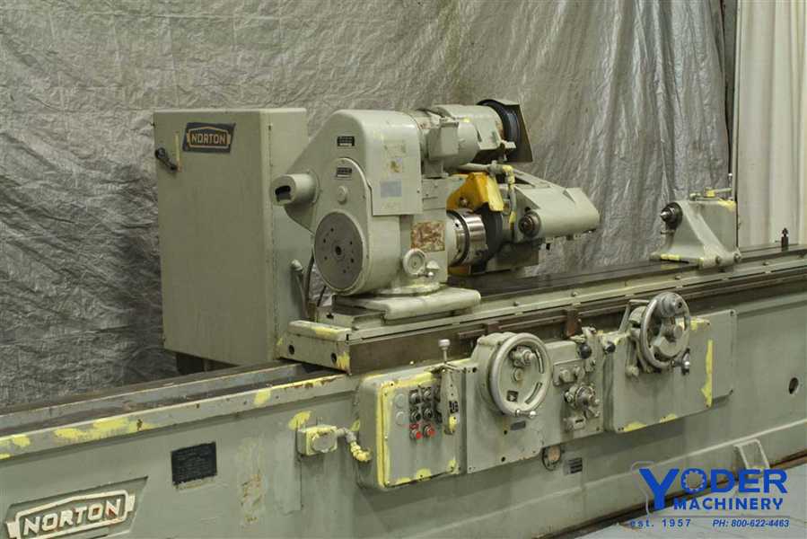 14" x 72" Norton #U4, universal grinder w/drop down ID, 12" wheel, #56800 - Image 4