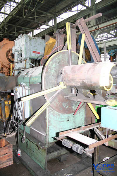 20000 lb. ASC #SA20M-W30-P, motorized driven coil reel, 30" width, 20"-24" ID, 96" outside dimensions, #52807 - Image 4