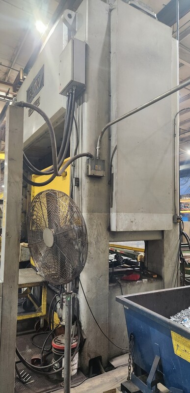 450 Ton, Blow #UE2-450-96-48, 10" stroke, 20" Shut Height, 8" adj, 30-60 SPM, 96" x 48" bolster, Straight - Image 3