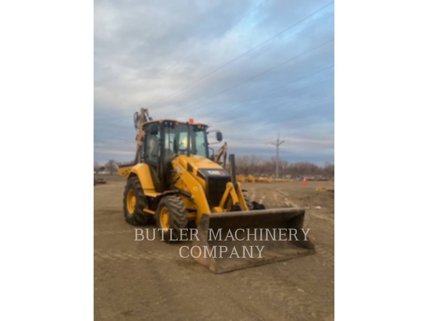 Cat 420, Backhoe Loader, 724 hours, S/N: H9X03385, 2024 - Image 2