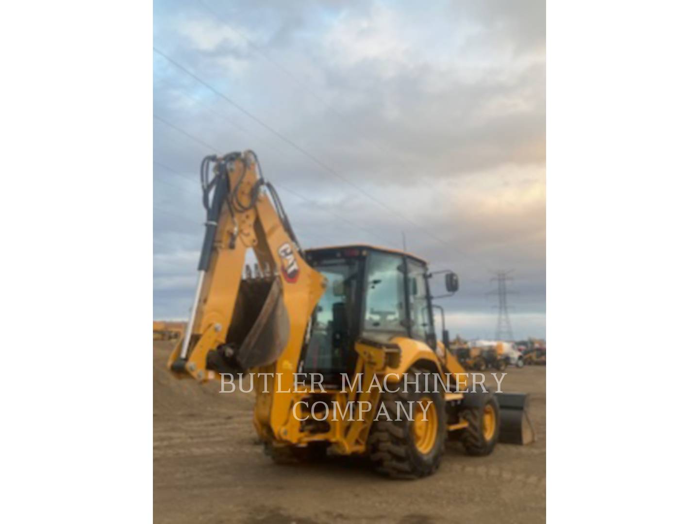 Cat 420, Backhoe Loader, 724 hours, S/N: H9X03385, 2024 - Image 3