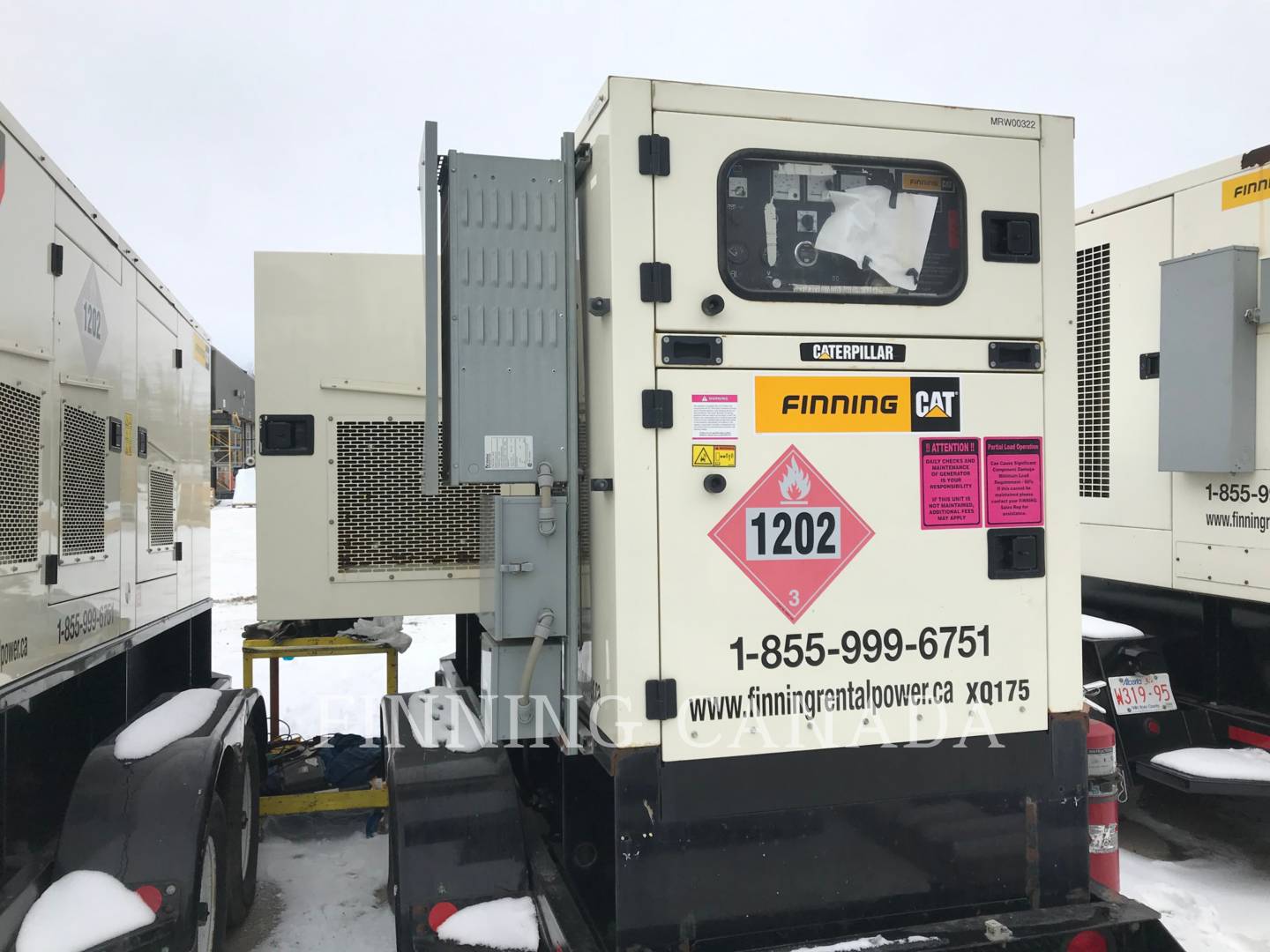 175 KW Caterpillar XQ 175, Mobile Generator Set, Diesel, 1800 RPM, 480V, 4673 hours, 2011 - Image 1