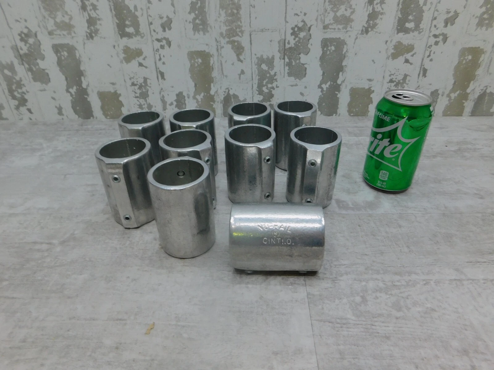 10 NEW Nu-Rail Structural Slip On Coupling, #70-8, 1 1/2" NPS - Image 4