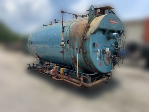 200 HP Cleaver-Brooks #CB-200X-440-200ST, 200 psi steam boiler with economizer, 2017 - Image 1