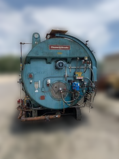 200 HP Cleaver-Brooks #CB-200X-440-200ST, 200 psi steam boiler with economizer, 2017 - Image 2