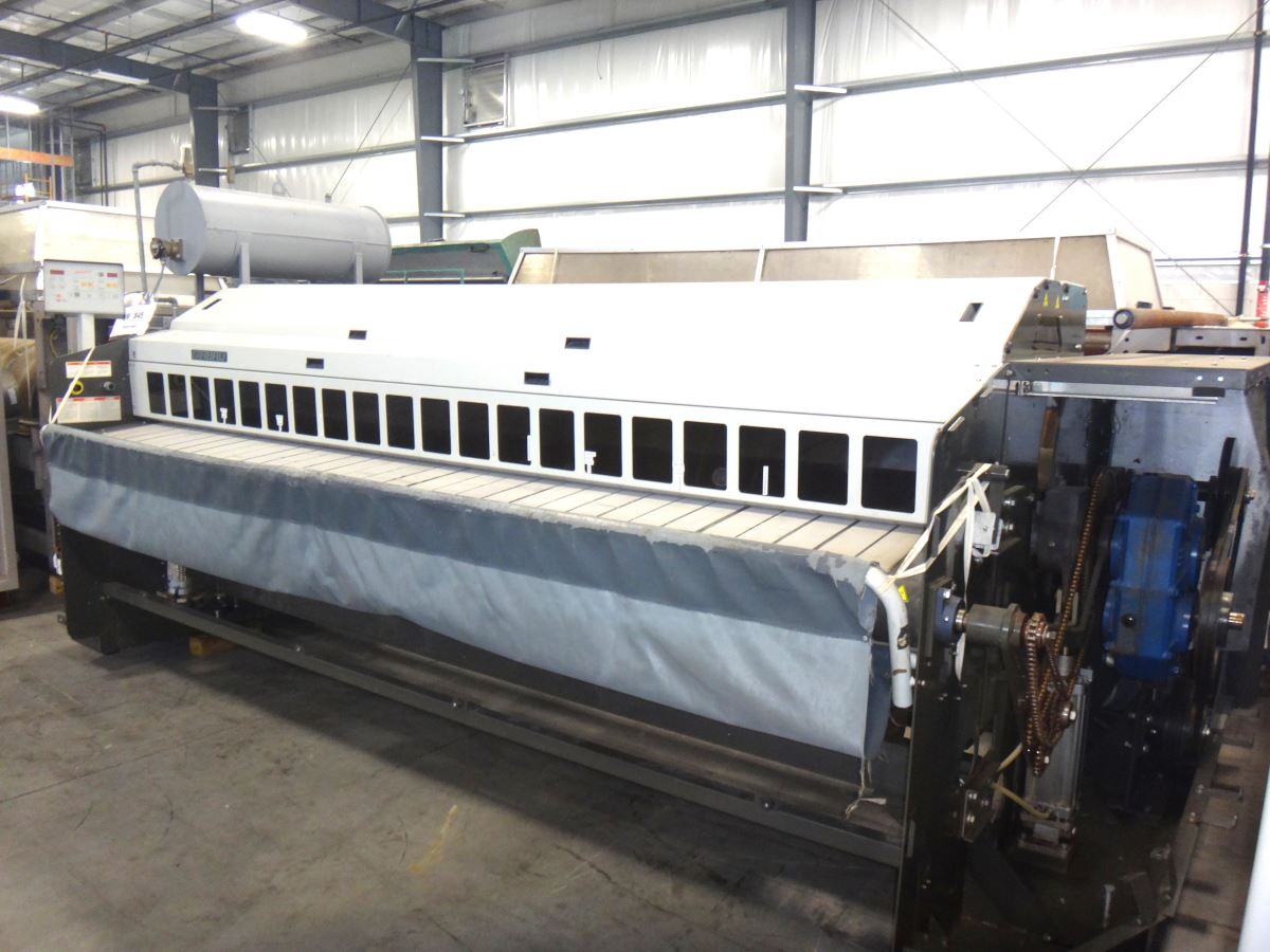 32" x 130" Continental Girbau #FN32130B022N11, Ironer Thermal Oil, 240 V, 2011 Specsheet Photo(9 available) - Image 2