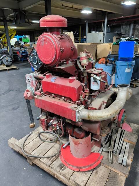 86 HP Cummins #V-378-F1, Driving Fire Pump Engine Internal Combustion 59 Hours - Image 8