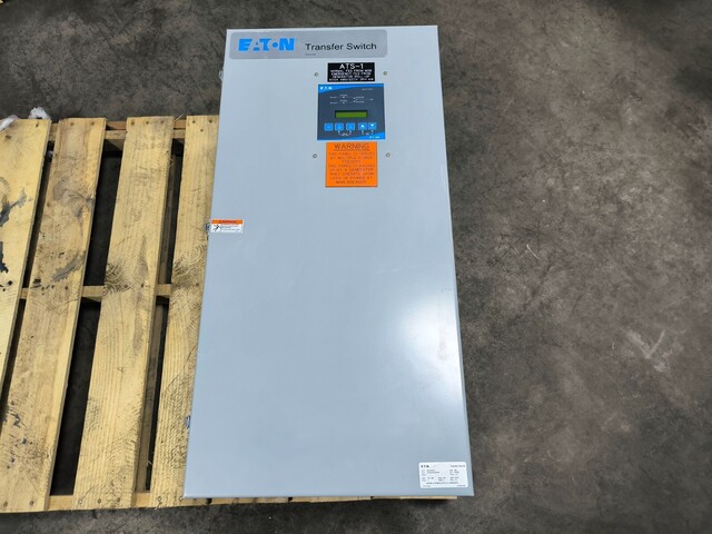 200 Amp. Eaton #ATC3C2X40200XSU, Transfer Switch, 120/480 VAC, 3PH 4P 3/4W Type 1 - Image 2