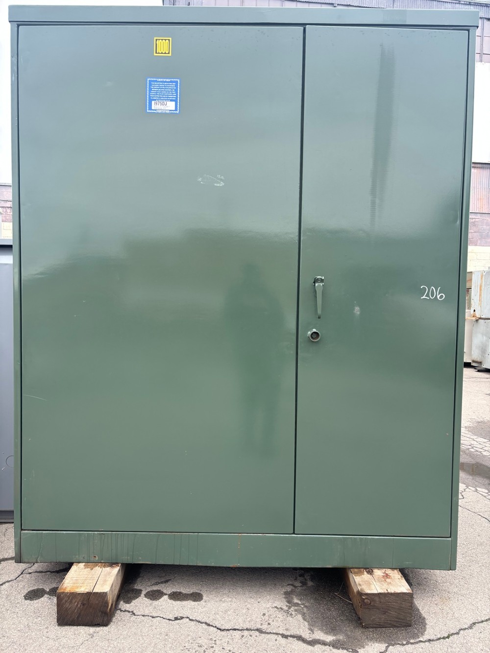 1000 KVA 34500GRDY/19920 Primary, 480Y/277 Secondary, T & R Electric, padmount transformer - Image 4