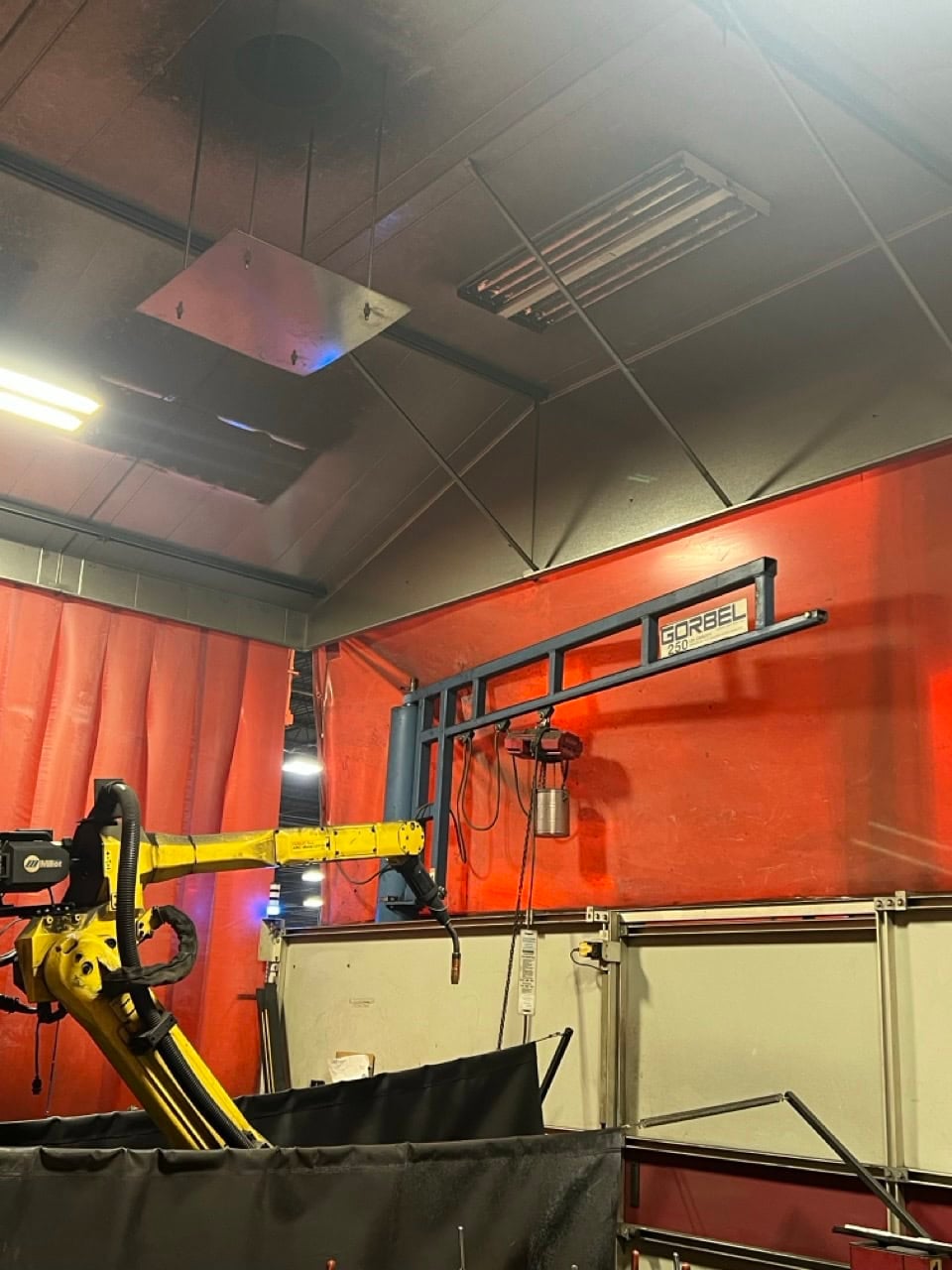 Genesis, Robotic Welding Cell, power: Miller Auto Axcess 300DI, Fanuc #ArcMate-120iD, 25 KG, 72.1" reach, 6 - Image 8
