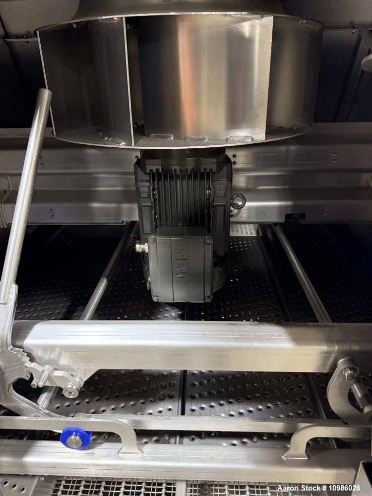 DSI Dantech Industrial Crust Freezer Machine, Model Ultraflow Max, 41" width x 13' freeze chamber, Stainless - Image 9
