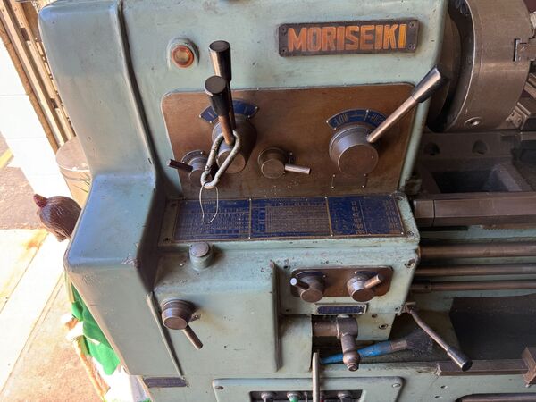 17" Mori Seiki #MS-850G, lathe, 25" gap swing, #6MT, 5 HP, 1800 RPM - Image 2