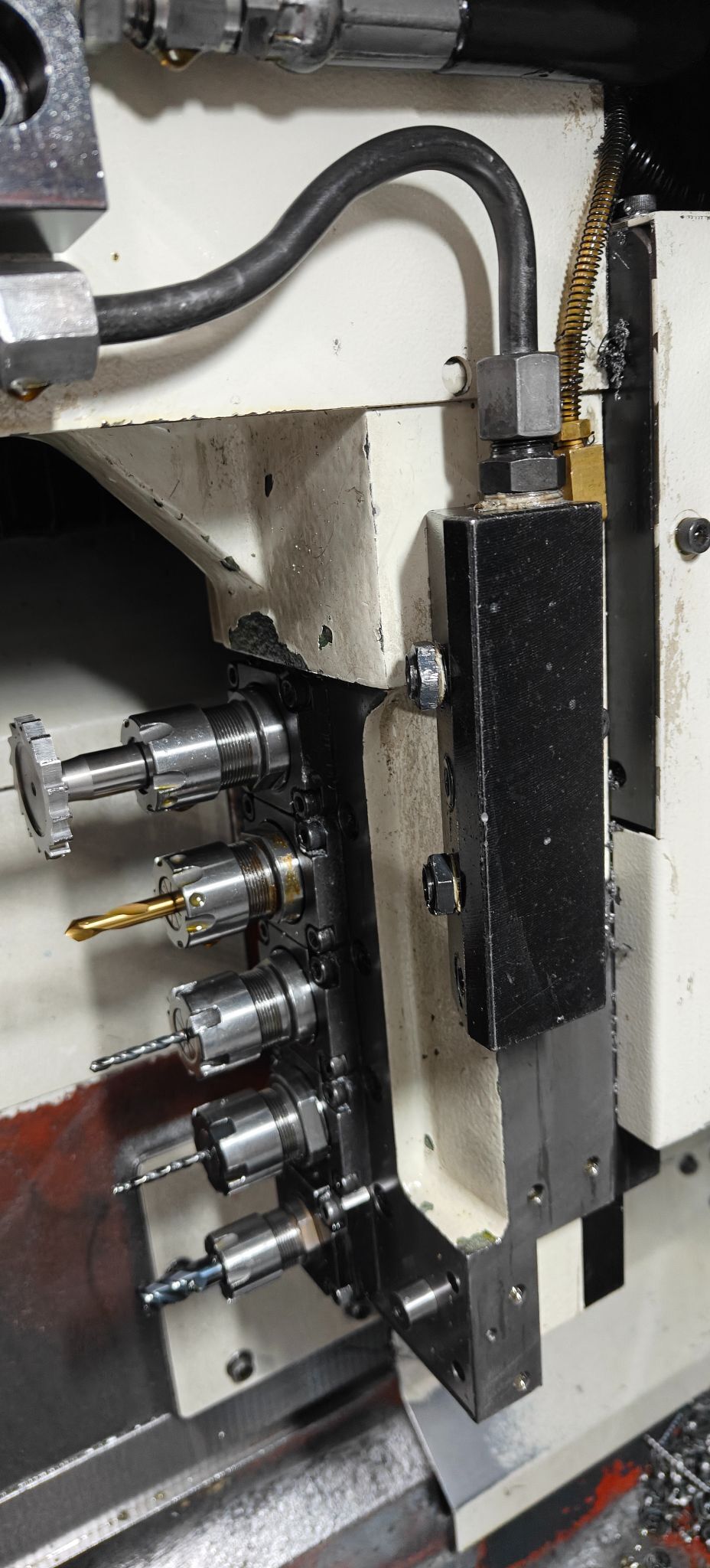 Swistek #AB42, CNC automatic screw machine, 7-Axis, Fanuc 32i-A, 1.65"spindle hole diameter, 2011 - Image 6