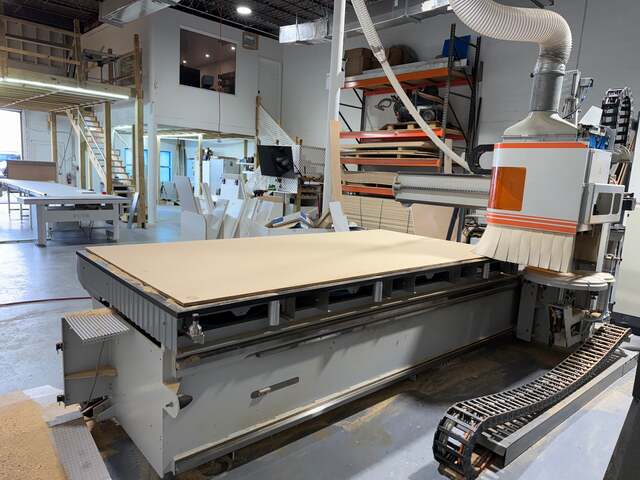 Holz-Her #Dynestic-7516, CNC Flat Table Router, 5' x10' table, 2017 - Image 4