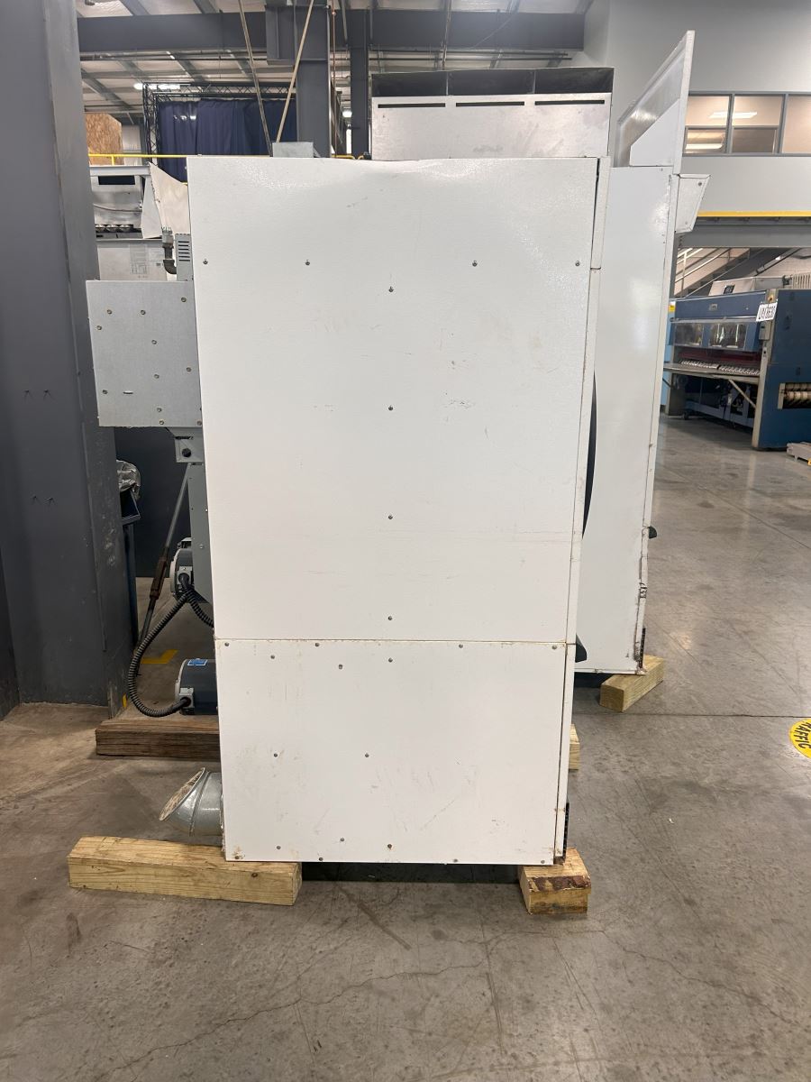 30 Lb. Cissel #CT030NREF6A2W01, Natural Gas Heated Dryer, Open Pocket, Reversing Cylinder, 73000 BTU/hr., 240 - Image 2