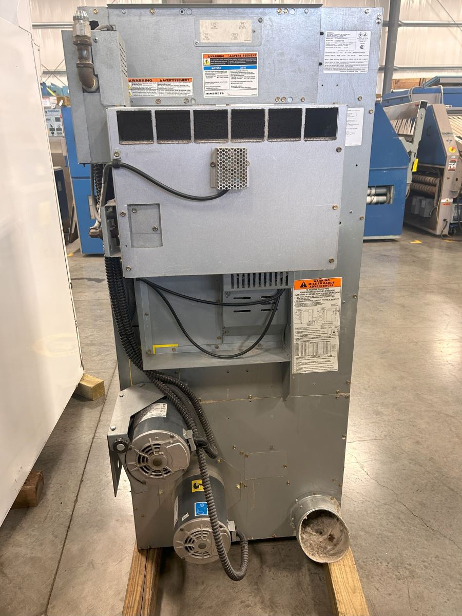 30 Lb. Cissel #CT030NREF6A2W01, Natural Gas Heated Dryer, Open Pocket, Reversing Cylinder, 73000 BTU/hr., 240 - Image 3