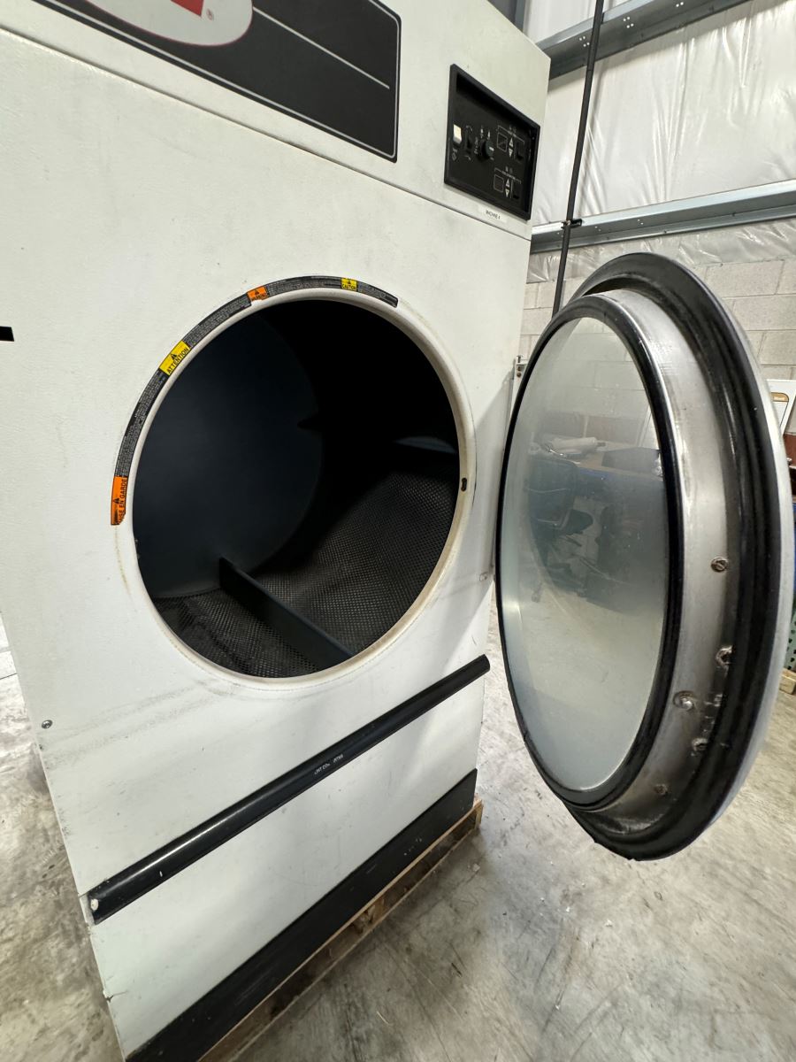 50 Lb. Unimac #UT050N, Natural Gas Heated Dryer, Reversing Cylinder, 130000 BTU/hr., 240 V, 2009 - Image 6