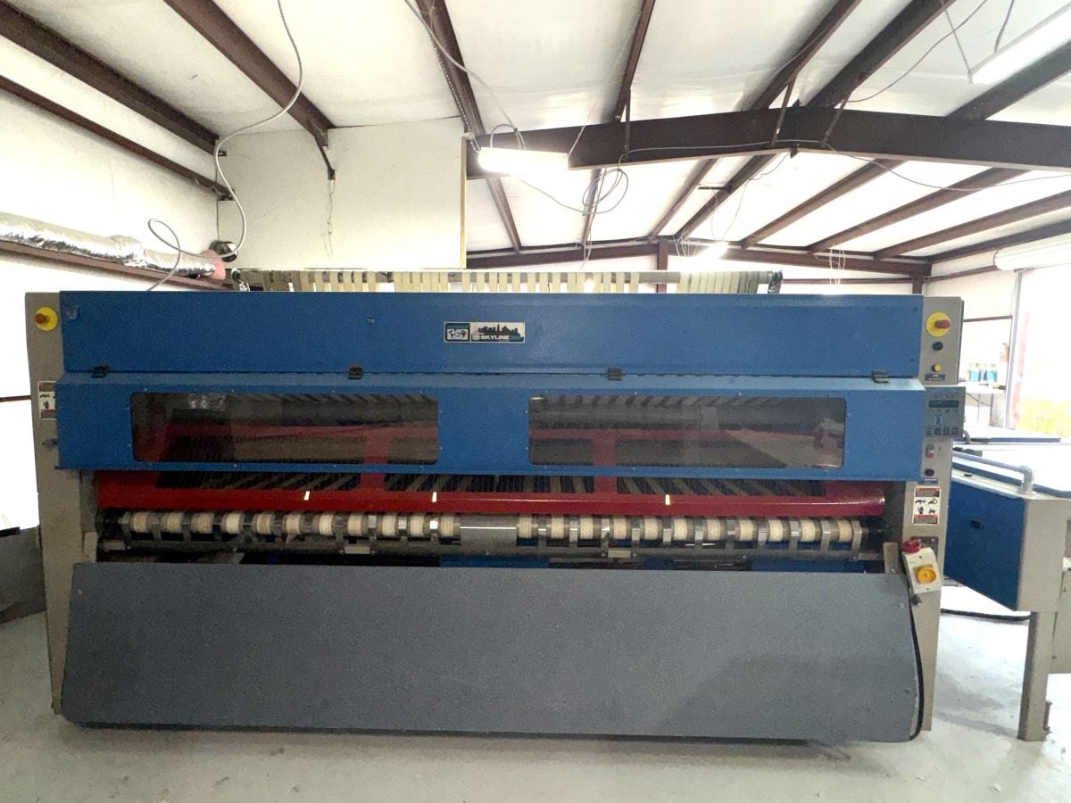 1-Lane Chicago #S-17-2000, Folder Crossfolder w/(2) Wide Stackers, L.H. Crossfold Discharge, 230 V, 2010 - Image 1