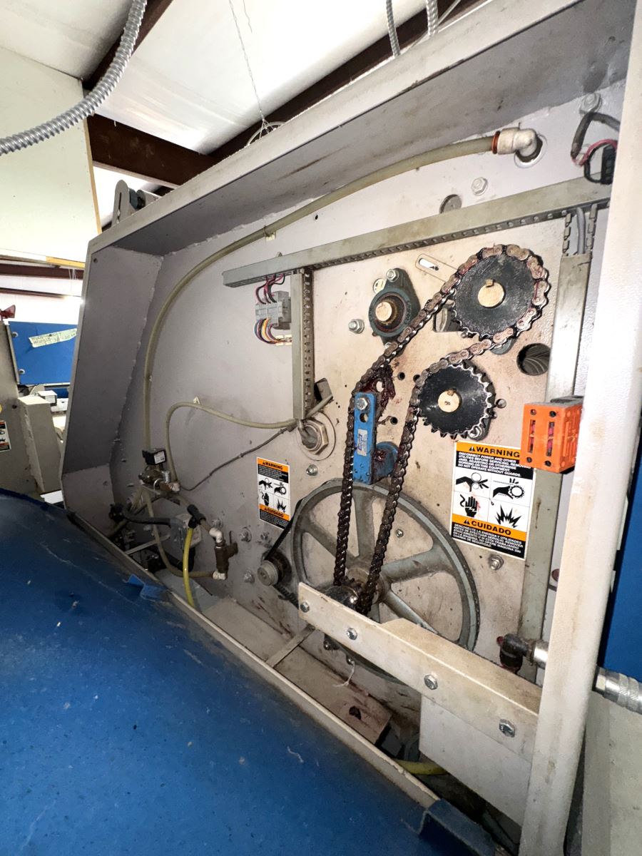 1-Lane Chicago #S-17-2000, Folder Crossfolder w/(2) Wide Stackers, L.H. Crossfold Discharge, 230 V, 2010 - Image 7