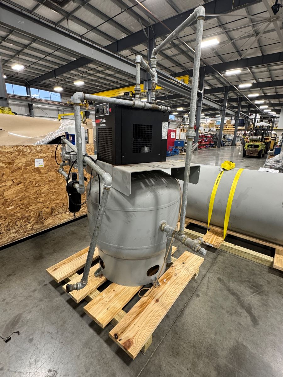 Kaishan, Single-Stage Rotary Air Compressor, Full System, Belt Driven, 240 V, 2021 - Image 3