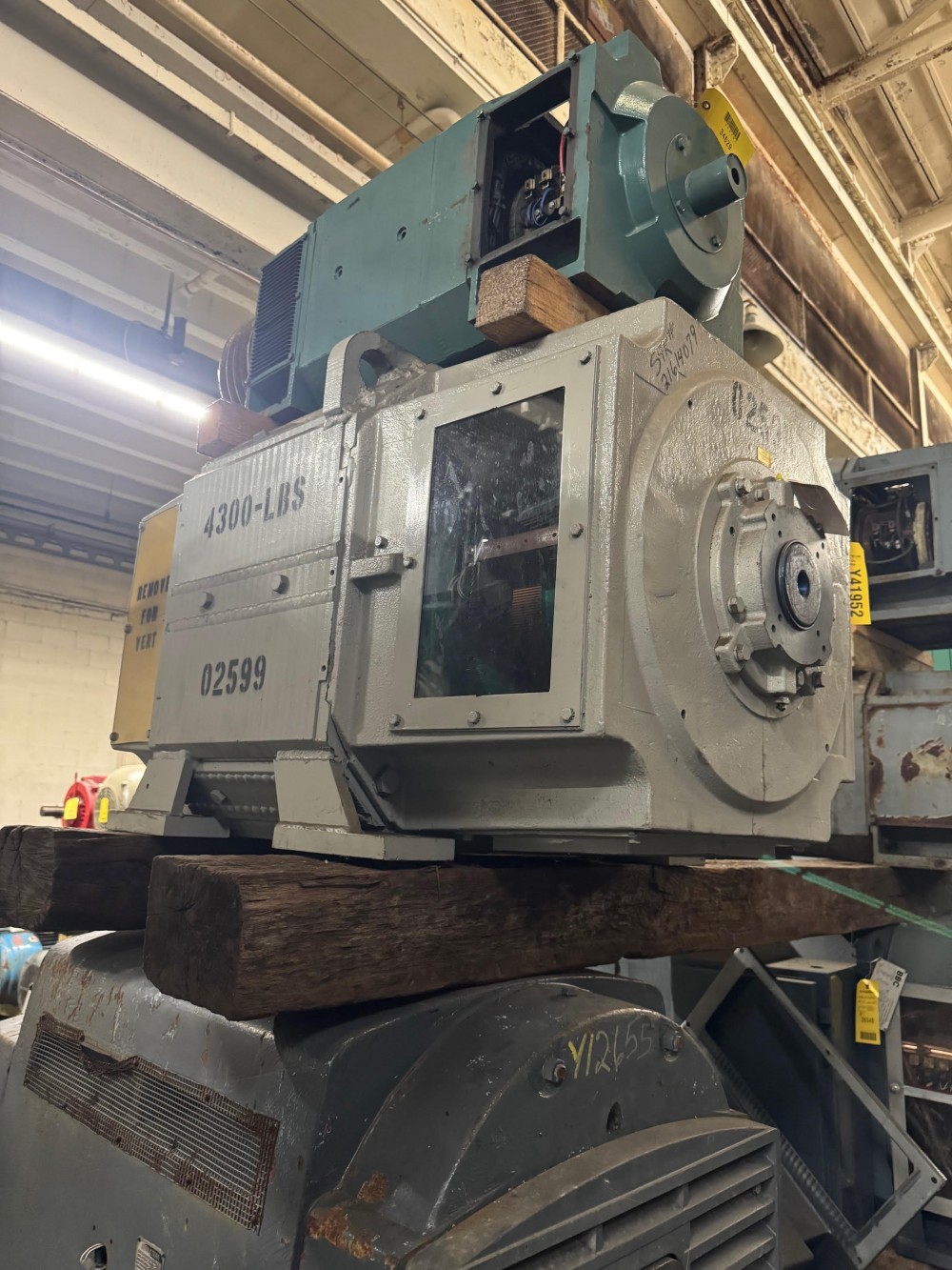 100 HP 325/1800 RPM Reliance, Frame B587ATZ, 500 VA, 240 VF - Image 3