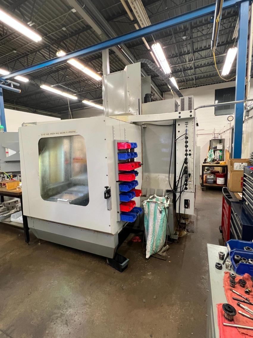 Haas #VM-3, CNC vertical machining center, 24 automatic tool changer, 40" X, 26" Y, 24" Z, 12000 RPM, CT40 - Image 6