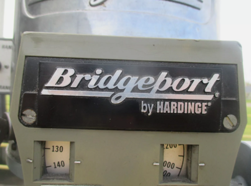 Bridgeport, vertical mill, 9" x48" table, 2/3 HP, Newall digital read out, Servo feed, Kurt vise - Image 8