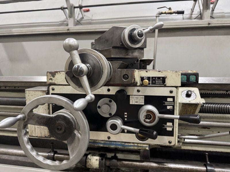 22"/31" x 120" Acra #22120, 19.5" 4-Jaw Chuck, 4" Bore, 2-Ax digital read out, Splash Guard, 2007 - Image 7