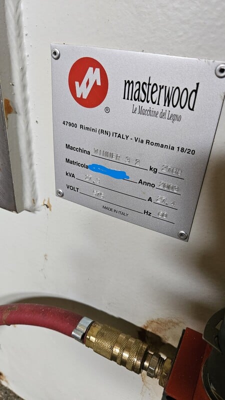 Masterwood #Winner-3.2, CNC machine, 24000 RPM, ISO 30, PC control windows, 2003 - Image 7