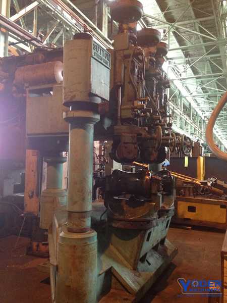 4" Sutton #18SD, 1/2" to 4", 5-roll rotary bar straightener, L to R, #16825 - Image 2