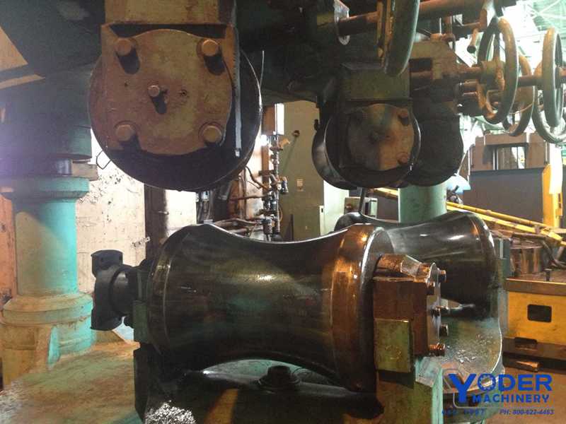 4" Sutton #18SD, 1/2" to 4", 5-roll rotary bar straightener, L to R, #16825 - Image 3