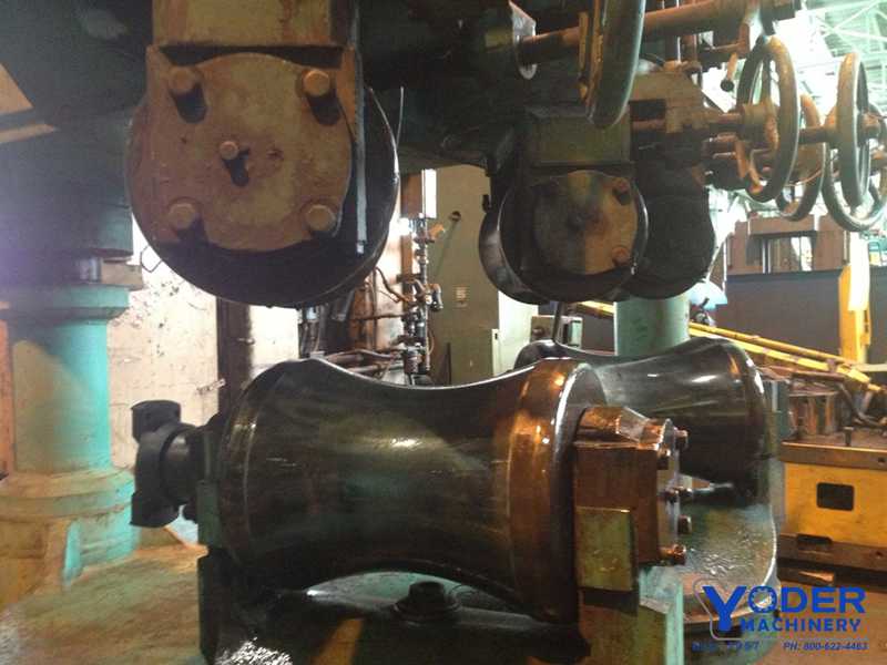 4" Sutton #18SD, 1/2" to 4", 5-roll rotary bar straightener, L to R, #16825 - Image 4