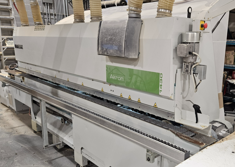 Biesse #Akron-1430, edge bander, heavy duty guillotine, standard EVA glue system, 2014 - Image 1