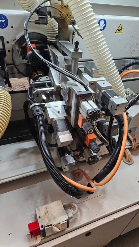 Biesse #Akron-1430, edge bander, heavy duty guillotine, standard EVA glue system, 2014 - Image 6