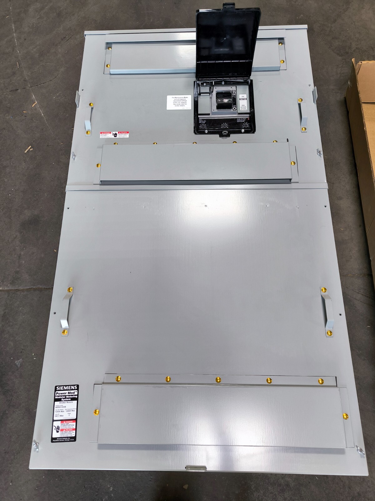 1200 Amps, Siemens, WEB31200B, Power Mod Modular Metering System Module, 240V. - Image 2