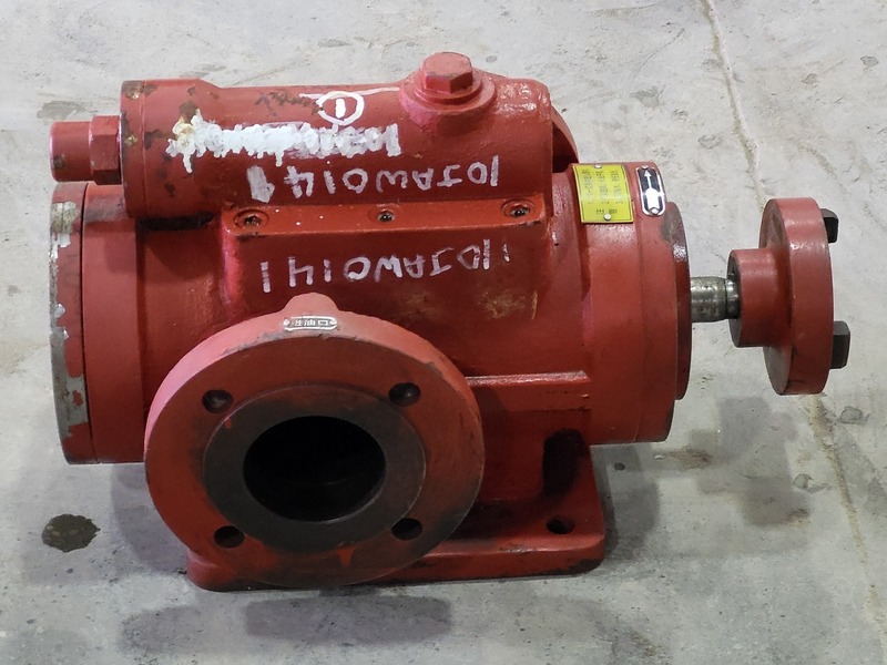 Jiangsu Zhenglai #3G50x3-44Z, 7.8m3/h 3 screw spindle oil pump, 2010 - Image 7