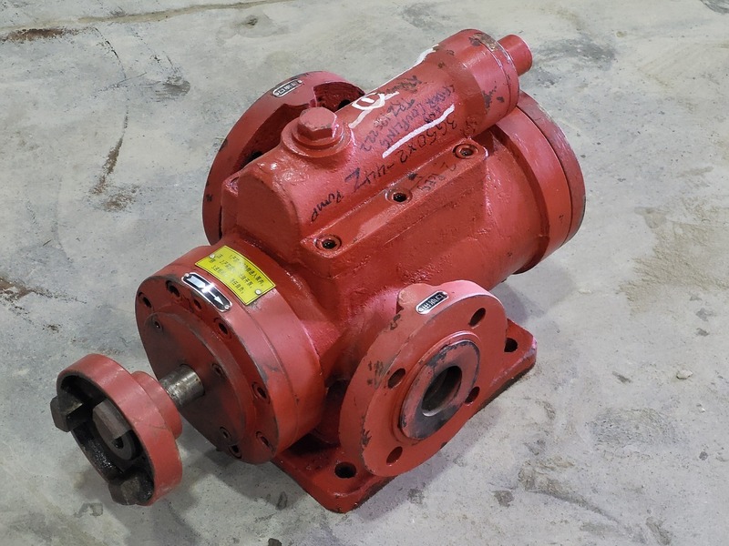 Jiangsu Zhenglai #3G50x3-44Z, 7.8m3/h 3 screw spindle oil pump, 2010 - Image 8