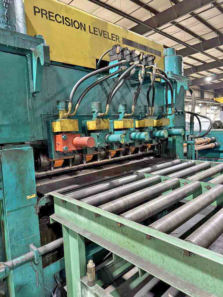 74" x .375" Herr Voss, Cut-To-Length line, 6000 lb., 84" OD, 20-34" ID - Image 5