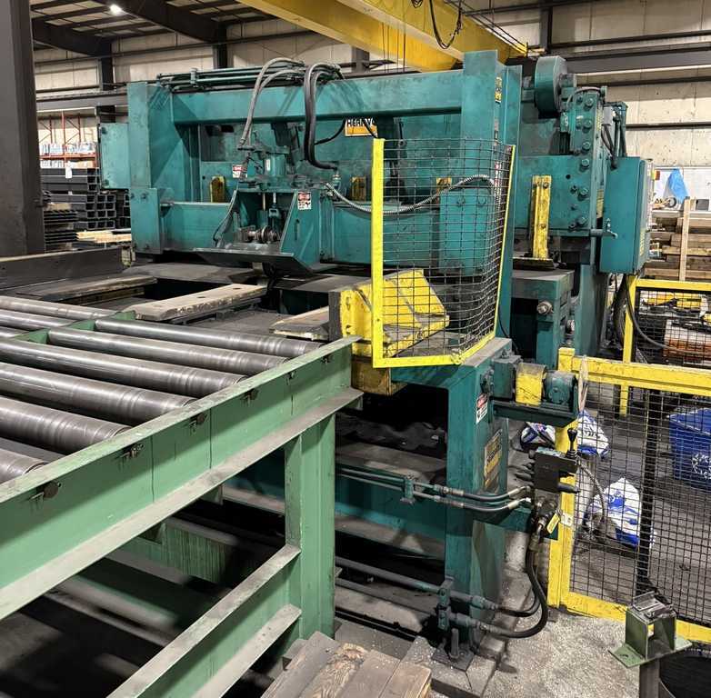 74" x .375" Herr Voss, Cut-To-Length line, 6000 lb., 84" OD, 20-34" ID - Image 6