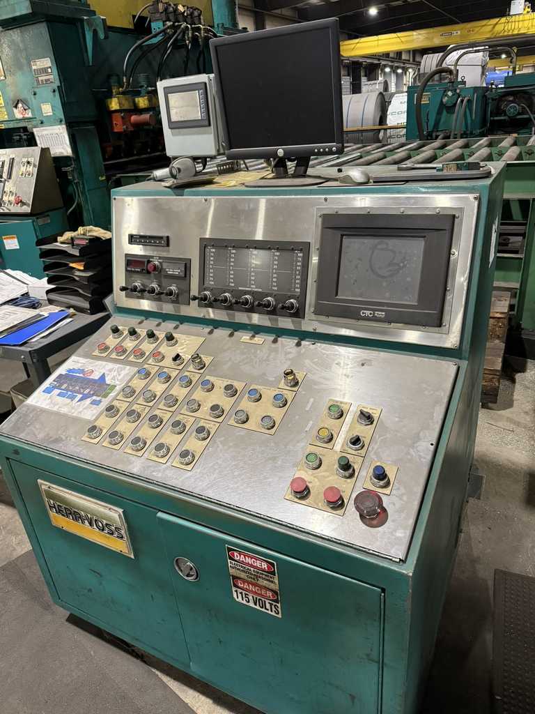 74" x .375" Herr Voss, Cut-To-Length line, 6000 lb., 84" OD, 20-34" ID - Image 7