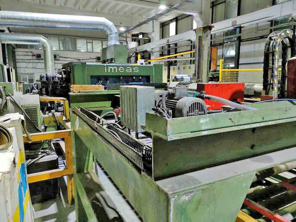 Imeas, polishing & brushing line, 60" W, automatic sheet loader, 1992 - Image 3