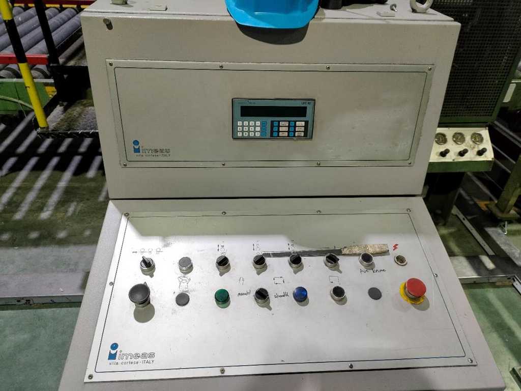 Imeas, polishing & brushing line, 60" W, automatic sheet loader, 1992 - Image 8