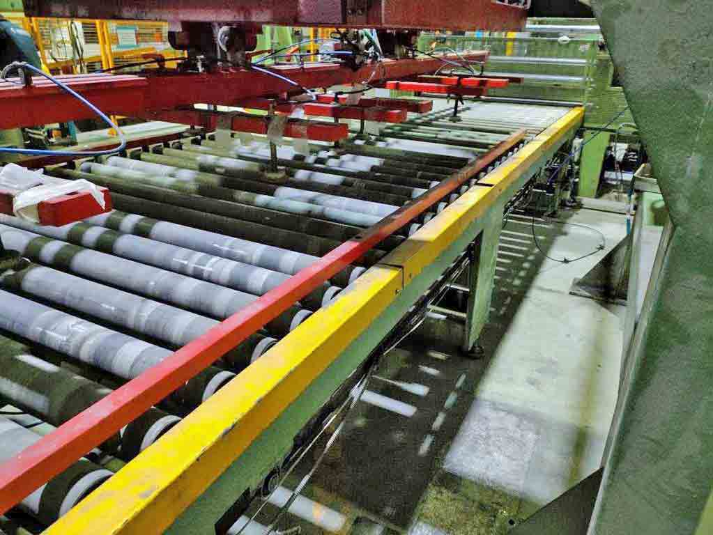 Imeas, polishing & brushing line, 60" W, automatic sheet loader, 1992 - Image 10