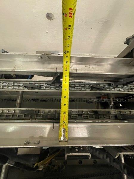 Adco #15D105-SS, semi-auto horizontal hot melt glue cartoner, 125 per min, 2000 - Image 6