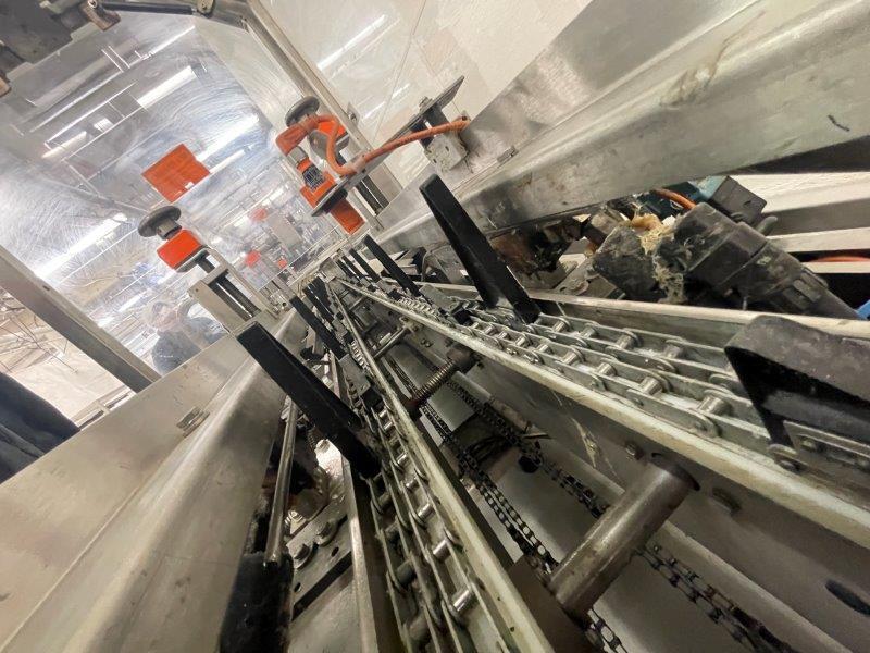 Adco #15D105-SS, semi-auto horizontal hot melt glue cartoner, 125 per min, 2000 - Image 7