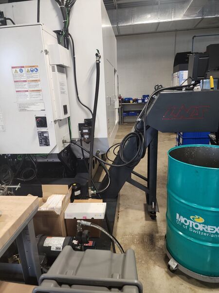 Brother #Speedio-R650X2, 40 ATC, 25.6" X, 16.7" Y, 17.1" Z, 16k RPM, #30, 17 HP, chip conveyor, rotary table - Image 8