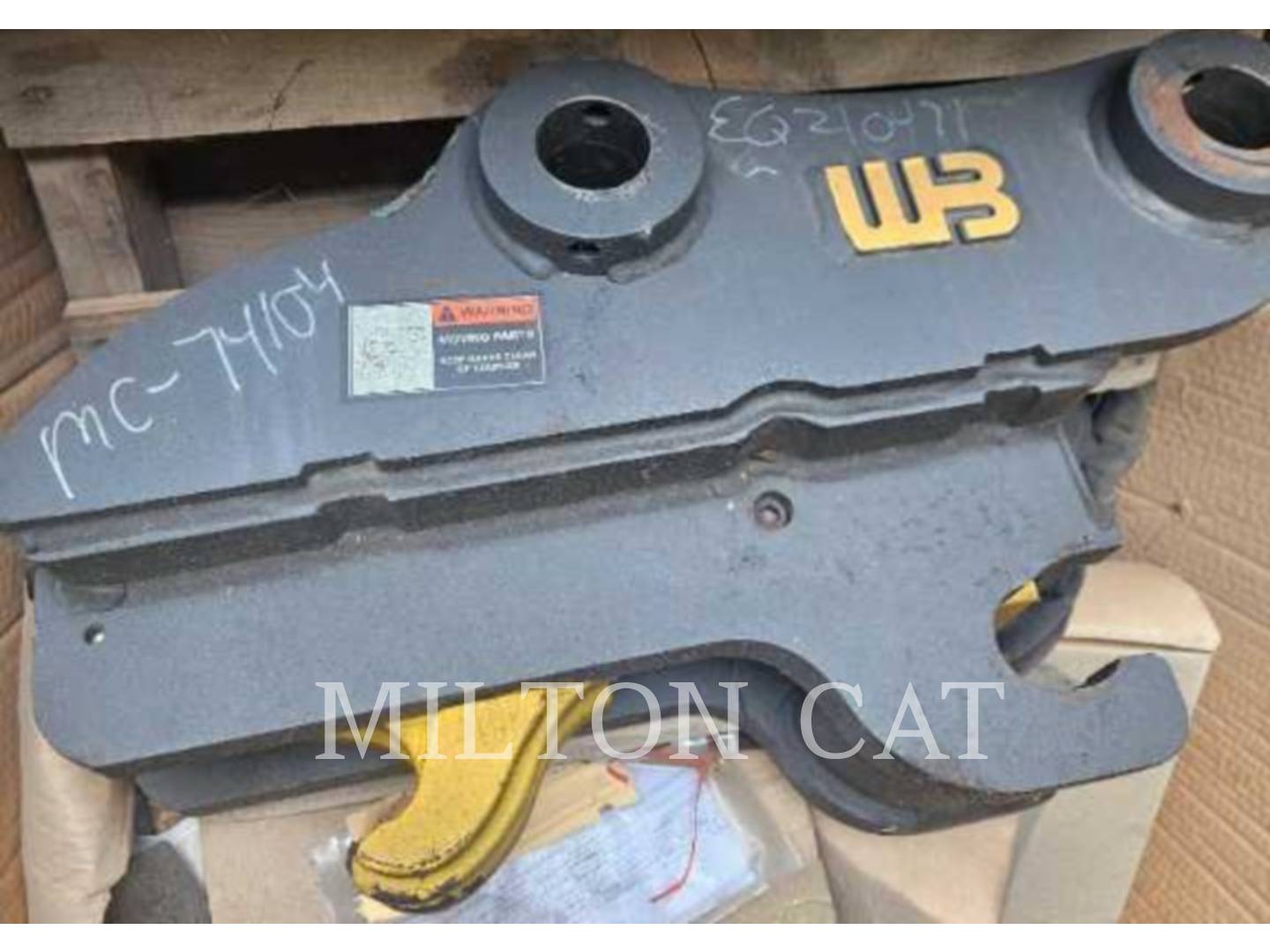 Werk-Brau 307-309 HYDRAULIC PIN GRAB COUPLER, Quick Coupler, S/N: 0041724-1-4, 2022 - Image 1
