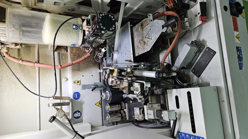 Biesse #Akron-1440A, single sided edge bander with corner rounding & pre-milling, 2016 - Image 5